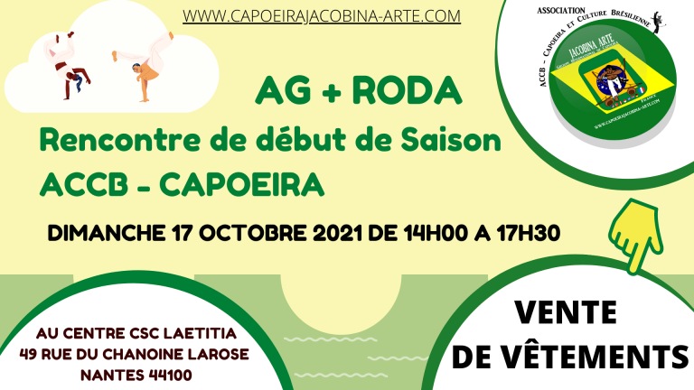 AG de l’ACCB, roda et vente de vêtements 2021