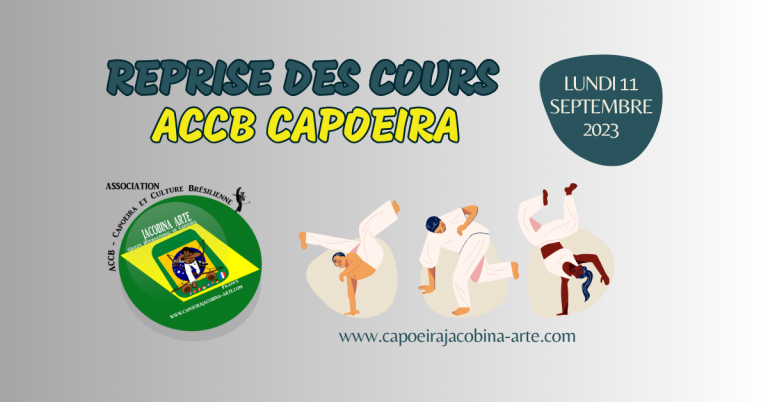 Reprise des entraînements de capoeira 2023
