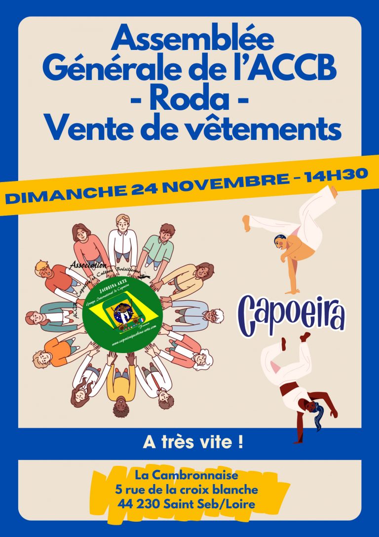 Notez la date dans vos agendas. A bientôt