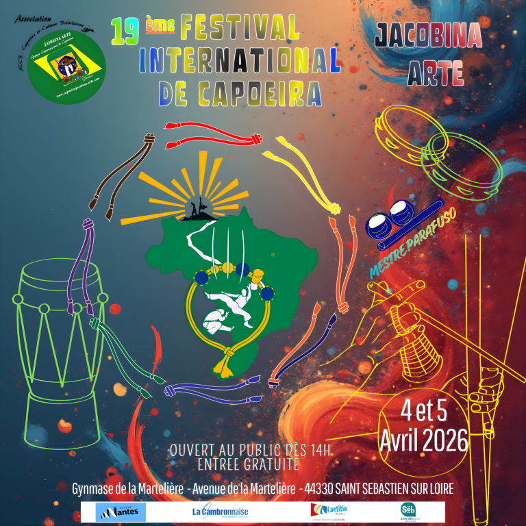 19ème Festival capoeira ACCB- Jacobina Arte – 2026